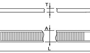 HELLERMANN TYTON - Fascetta 270x4.6mm PA66HIR, nero